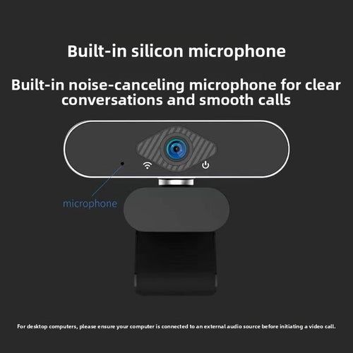 1080p 360 Degree Rotatable USB Webcam